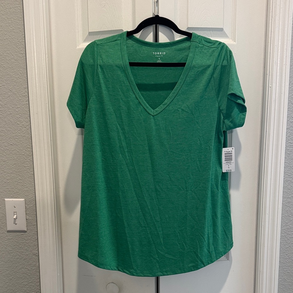 Torrid Women's Emerald V-Neck Tee